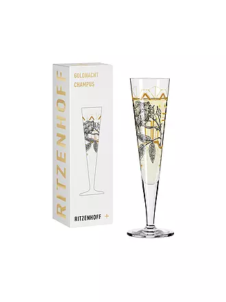 RITZENHOFF | Champagnerglas Goldnacht Champus #29 Lisa Hofgärtner 2023 | 